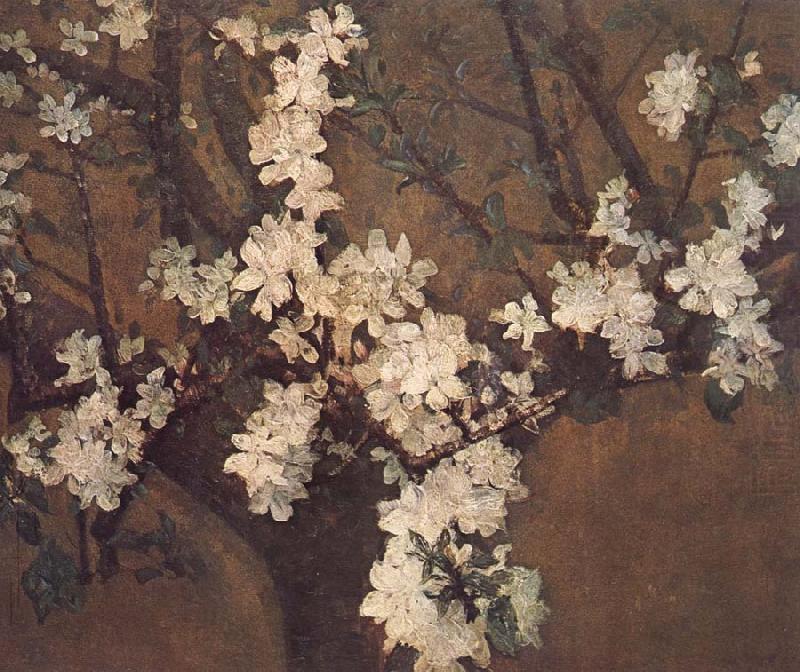 John Russell Almond tree in blossom china oil painting image